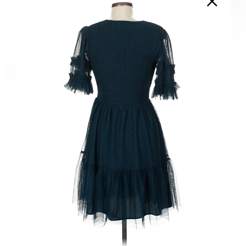 NWT Boden Tulle Smocked Mini Party Dress Size 8R - Picture 3 of 4